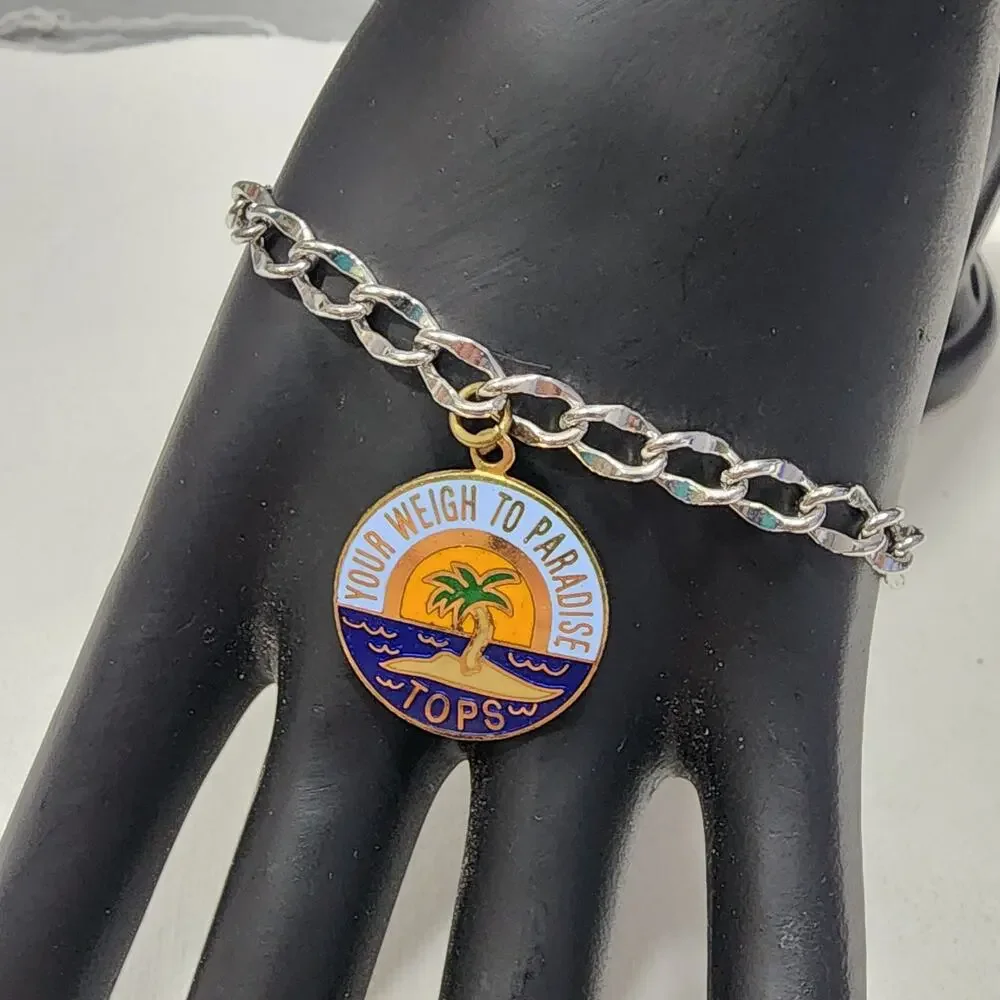 Tops Club silver tone